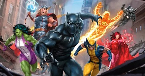 Mtg marvel supereroi set - -,