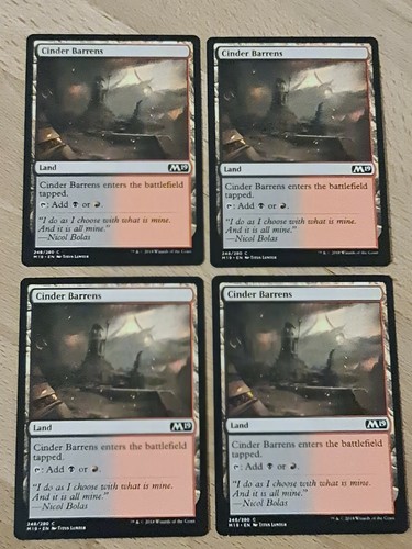 Cinder barrens playset - barrens, |