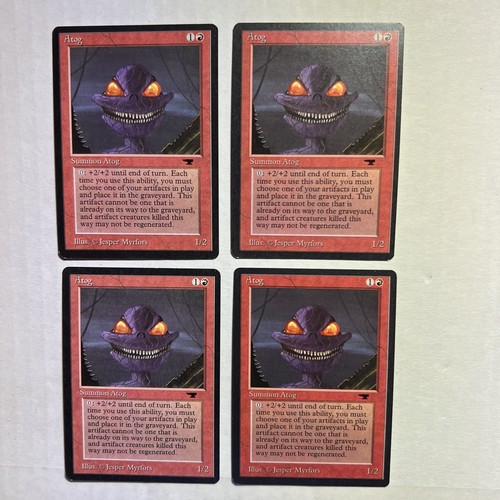 Mtg antiquities playset - antiquities, x4