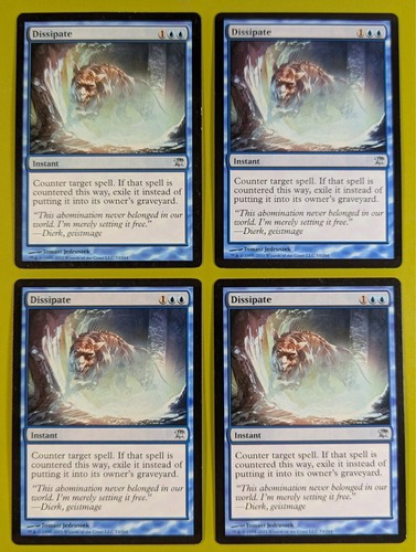 Dissipate innistrad 4x - dissipate,