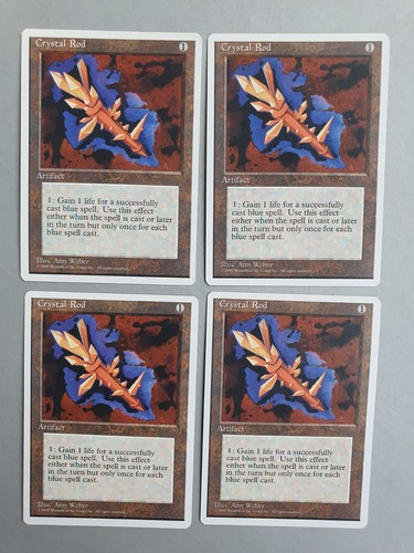 Crystal rod playset - rod, x4