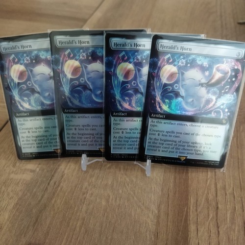 Mtg foil playset herald - mtg,