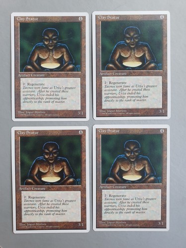 Clay statue playset mtg - ,,