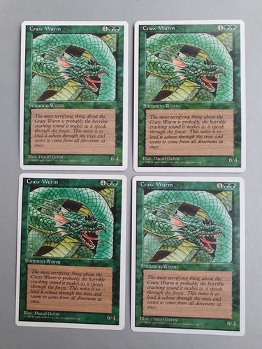 Craw wurm playset mtg - wurm,