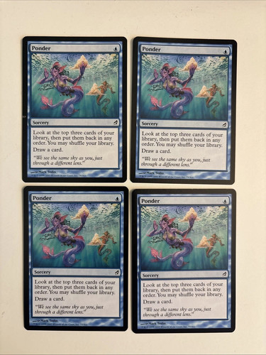 Lorwyn mtg playset - playset, ponder