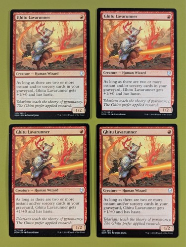 Ghitu lavarunner dominaria - lavarunner, x4