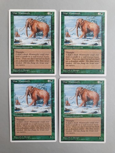 War mammoth playset - x4, playset,