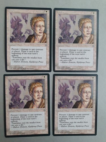 Heal playset mtg ice - x4, age