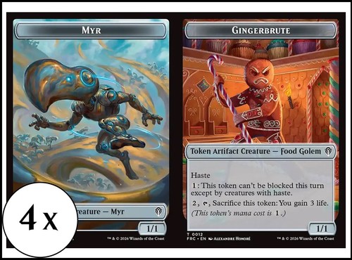 Mtg gingerbrute myr - x,