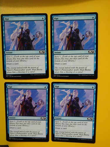 Mtg opt m21 instant playset - playset, 4