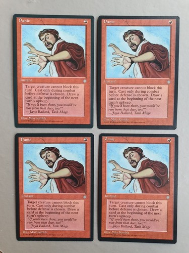 Panic playset mtg ice age - playset,