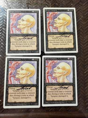 Mtg vampiro sengir playset - mtg.,