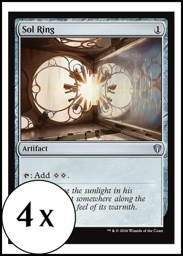 Mtg anello sol playset - anello,