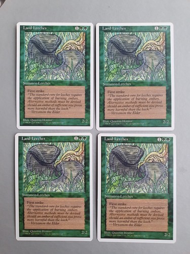 Land leeches playset mtg - land,