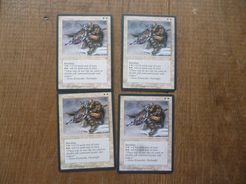 Mtg kjeldoran knight rare - mtg, 4