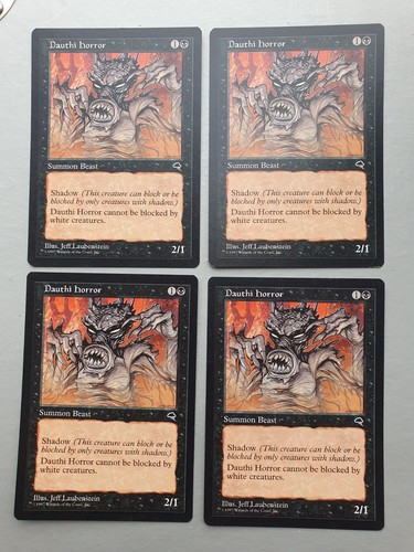 Dauthi horror playset - x4, mtg