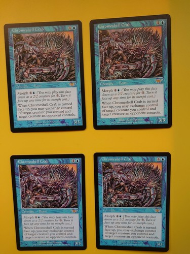 Mtg card chromeshell - card.,