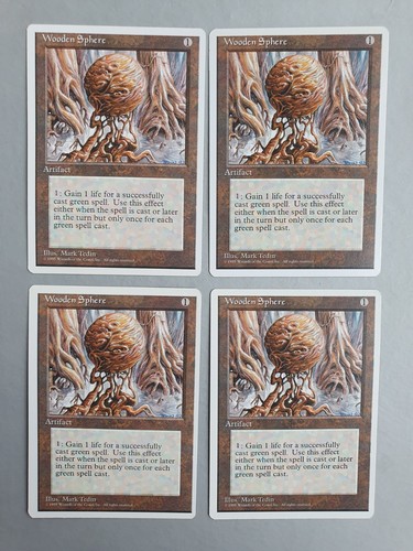 Wooden sphere playset mtg - wooden, playset,