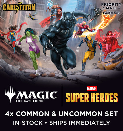 Magic mtg marvel super - magic,