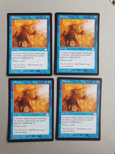 Disrupt playset mtg - disrupt,