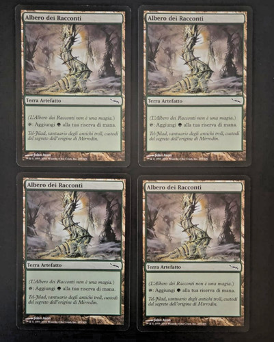 Playset magic mtg albero - albero, dei
