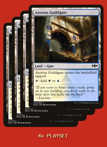Azorius guildgate - 4x,
