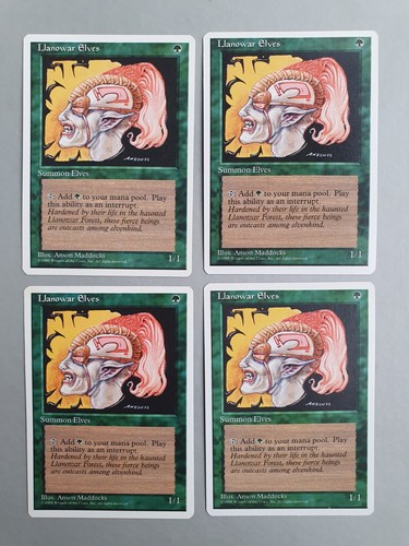 Llanowar elves playset - elves, x4